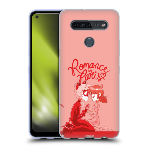 Miraculous Ladybug Radiant Red Romance In Paris Soft Gel Case for LG K51S
