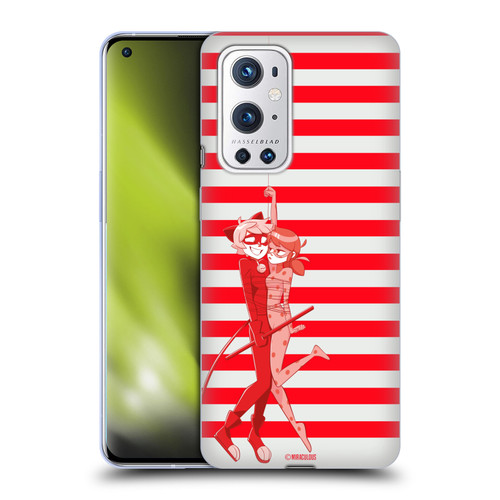 Miraculous Ladybug Radiant Red Cat Noir And Ladybug Soft Gel Case for OnePlus 9 Pro