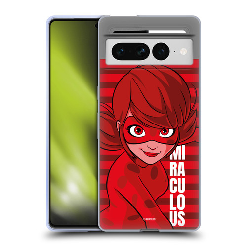 Miraculous Ladybug Radiant Red Ladybug Soft Gel Case for Google Pixel 7 Pro