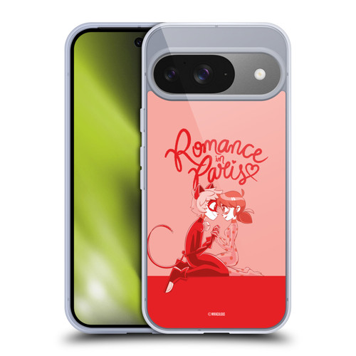 Miraculous Ladybug Radiant Red Romance In Paris Soft Gel Case for Google Pixel 9 / Pixel 9 Pro