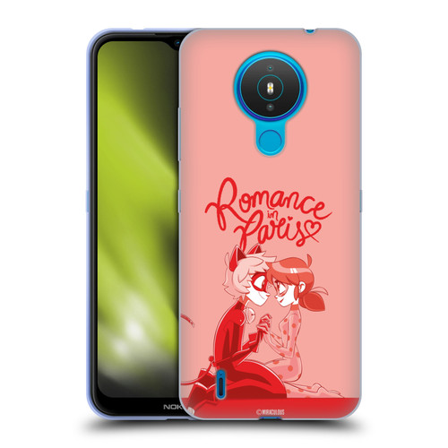Miraculous Ladybug Radiant Red Romance In Paris Soft Gel Case for Nokia 1.4