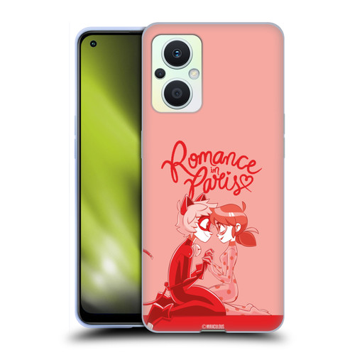 Miraculous Ladybug Radiant Red Romance In Paris Soft Gel Case for OPPO Reno8 Lite