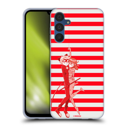 Miraculous Ladybug Radiant Red Cat Noir And Ladybug Soft Gel Case for Samsung Galaxy A15 Miraculous Ladybug Radiant Red Cat Noir And Ladybug Soft Gel Case for Samsung Galaxy A15