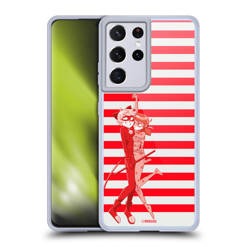 Miraculous Ladybug Radiant Red Cat Noir And Ladybug Soft Gel Case for Samsung Galaxy S21 Ultra 5G Miraculous Ladybug Radiant Red Cat Noir And Ladybug Soft Gel Case for Samsung Galaxy S21 Ultra 5G