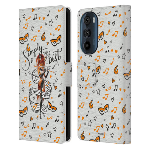 Miraculous Ladybug Character Art And Patterns Rena Rouge Leather Book Wallet Case Cover For Motorola Edge 30