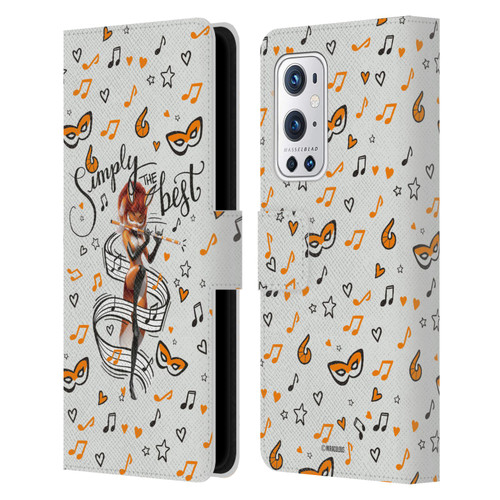 Miraculous Ladybug Character Art And Patterns Rena Rouge Leather Book Wallet Case Cover For OnePlus 9 Pro