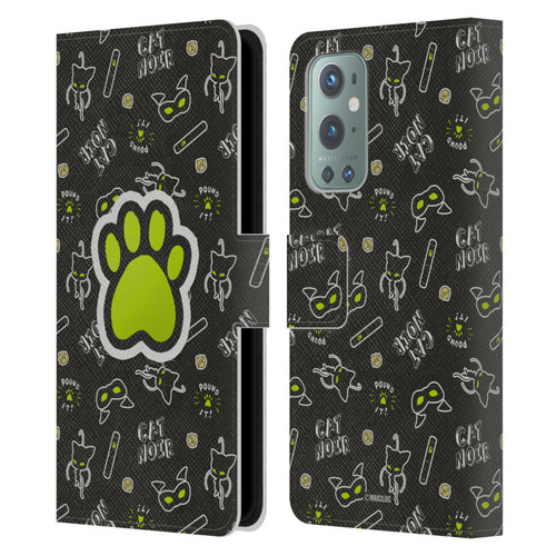 Miraculous Ladybug Character Art And Patterns Cat Noir In Black Leather Book Wallet Case Cover For OnePlus 9 Miraculous Ladybug Character Art And Patterns Cat Noir In Black Leather Book Wallet Case Cover For OnePlus 9