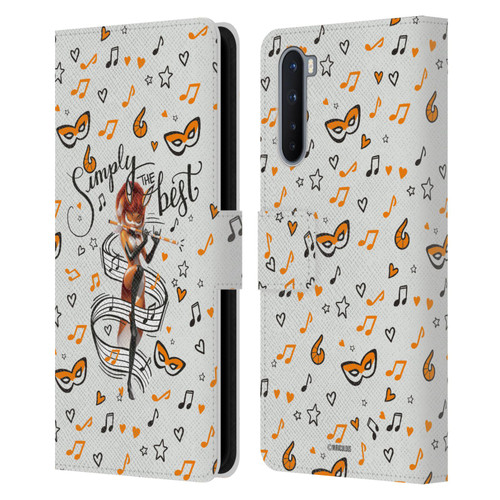 Miraculous Ladybug Character Art And Patterns Rena Rouge Leather Book Wallet Case Cover For OnePlus Nord 5G