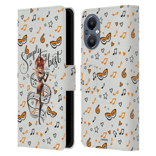Miraculous Ladybug Character Art And Patterns Rena Rouge Leather Book Wallet Case Cover For OnePlus Nord N20 5G