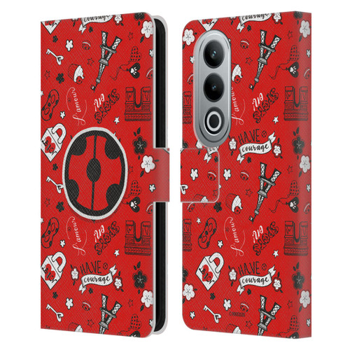 Miraculous Ladybug Character Art And Patterns Ladybug In Red Leather Book Wallet Case Cover For OPPO OnePlus Ace 3V 5G
