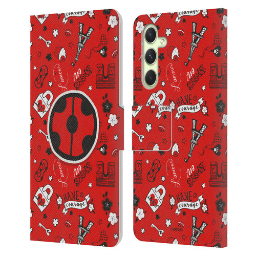 Miraculous Ladybug Character Art And Patterns Ladybug In Red Leather Book Wallet Case Cover For Samsung Galaxy A54 5G Miraculous Ladybug Character Art And Patterns Ladybug In Red Leather Book Wallet Case Cover For Samsung Galaxy A54 5G