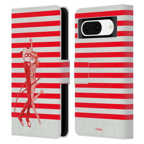 Miraculous Ladybug Radiant Red Cat Noir And Ladybug Leather Book Wallet Case Cover For Google Pixel 8