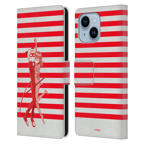 Miraculous Ladybug Radiant Red Cat Noir And Ladybug Leather Book Wallet Case Cover For Apple iPhone 14 Plus