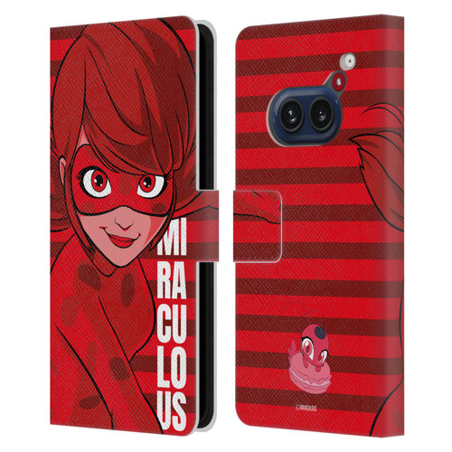Miraculous Ladybug Radiant Red Ladybug Leather Book Wallet Case Cover For Nothing Phone (2a)