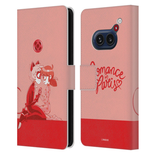 Miraculous Ladybug Radiant Red Romance In Paris Leather Book Wallet Case Cover For Nothing Phone (2a)