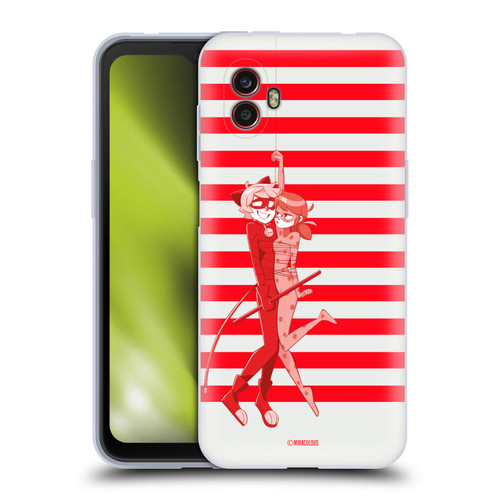 Miraculous Ladybug Radiant Red Cat Noir And Ladybug Soft Gel Case for Samsung Galaxy Xcover6 Pro/Pro2