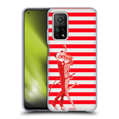 Miraculous Ladybug Radiant Red Cat Noir And Ladybug Soft Gel Case for Xiaomi Mi 10T 5G