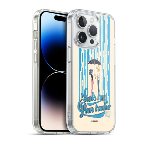 Miraculous Ladybug Sketches Made For Each Other Soft Gel Case for Apple iPhone 14 Pro & MagSafe