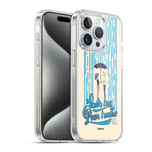 Miraculous Ladybug Sketches Made For Each Other Soft Gel Case for Apple iPhone 15 Pro & MagSafe