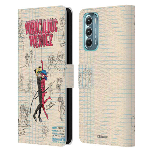 Miraculous Ladybug Sketches Ladybug And Cat Noir Leather Book Wallet Case Cover For Motorola Moto G Stylus 5G (2022) Miraculous Ladybug Sketches Ladybug And Cat Noir Leather Book Wallet Case Cover For Motorola Moto G Stylus 5G (2022)