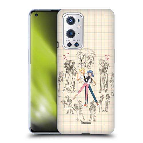Miraculous Ladybug Sketches Marinette And Adrien Soft Gel Case for OnePlus 9 Pro Miraculous Ladybug Sketches Marinette And Adrien Soft Gel Case for OnePlus 9 Pro