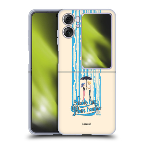 Miraculous Ladybug Sketches Made For Each Other Soft Gel Case for OPPO Find N2 Flip