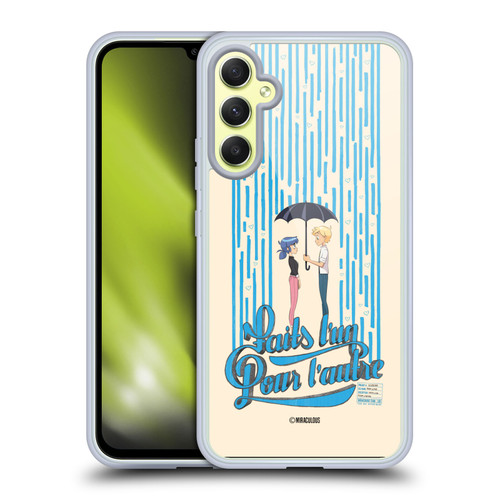 Miraculous Ladybug Sketches Made For Each Other Soft Gel Case for Samsung Galaxy A34 5G Miraculous Ladybug Sketches Made For Each Other Soft Gel Case for Samsung Galaxy A34 5G