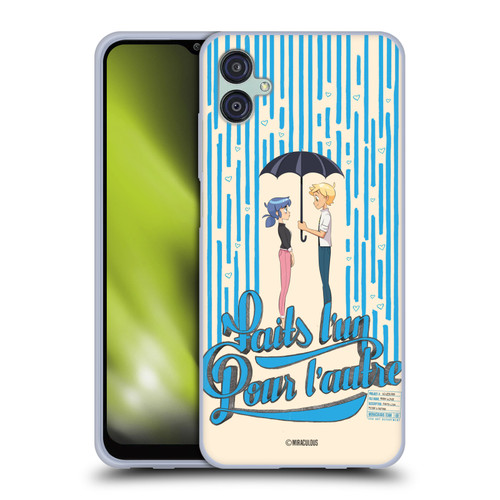 Miraculous Ladybug Sketches Made For Each Other Soft Gel Case for Samsung Galaxy M04 5G / A04e