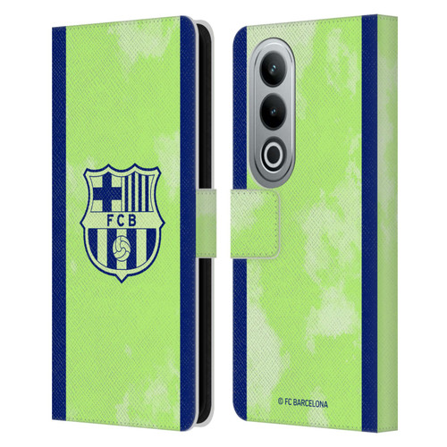 FC Barcelona 2024/25 Crest Kit Third Leather Book Wallet Case Cover For OPPO OnePlus Ace 3V 5G