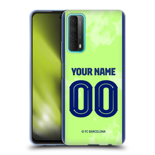 Custom Customised Personalised FC Barcelona 2024/25 Kit Third Soft Gel Case for Huawei P Smart (2021)