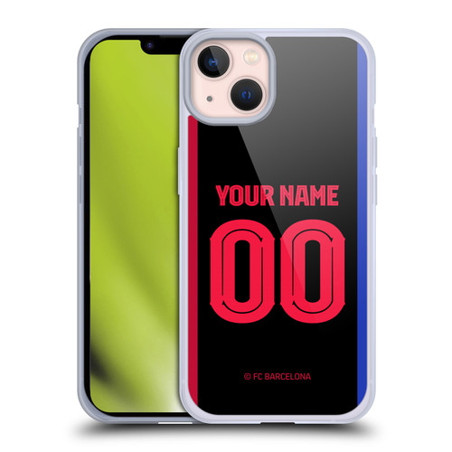 Custom Customised Personalised FC Barcelona 2024/25 Kit Away Soft Gel Case for Apple iPhone 13 Custom Customised Personalised FC Barcelona 2024/25 Kit Away Soft Gel Case for Apple iPhone 13