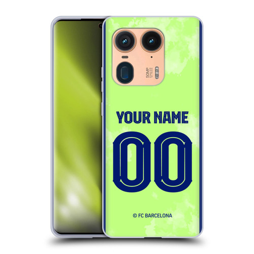 Custom Customised Personalised FC Barcelona 2024/25 Kit Third Soft Gel Case for Motorola Edge 50 Ultra/X50 Ultra