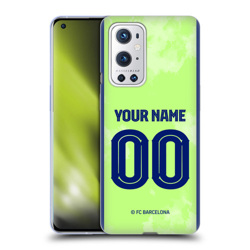 Custom Customised Personalised FC Barcelona 2024/25 Kit Third Soft Gel Case for OnePlus 9 Pro