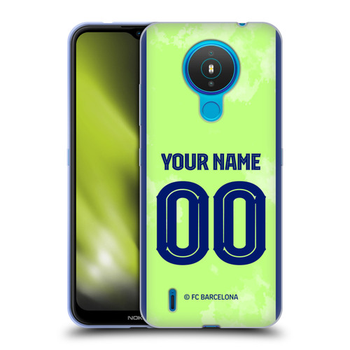 Custom Customised Personalised FC Barcelona 2024/25 Kit Third Soft Gel Case for Nokia 1.4