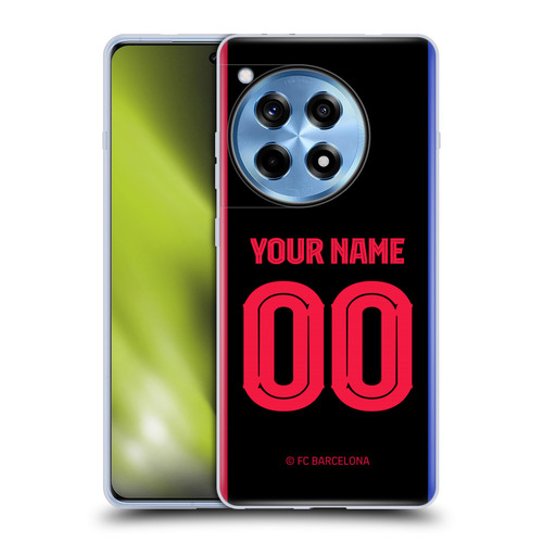Custom Customised Personalised FC Barcelona 2024/25 Kit Away Soft Gel Case for OPPO OnePlus Ace 3 5G