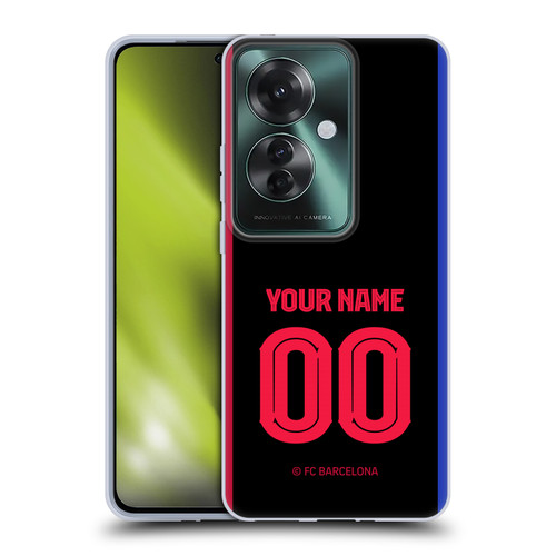 Custom Customised Personalised FC Barcelona 2024/25 Kit Away Soft Gel Case for OPPO Reno11 F 5G / F25 Pro 5G Custom Customised Personalised FC Barcelona 2024/25 Kit Away Soft Gel Case for OPPO Reno11 F 5G / F25 Pro 5G