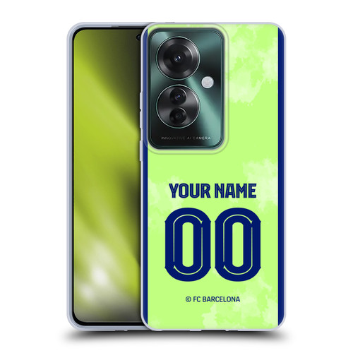 Custom Customised Personalised FC Barcelona 2024/25 Kit Third Soft Gel Case for OPPO Reno11 F 5G / F25 Pro 5G Custom Customised Personalised FC Barcelona 2024/25 Kit Third Soft Gel Case for OPPO Reno11 F 5G / F25 Pro 5G