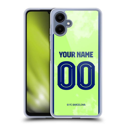 Custom Customised Personalised FC Barcelona 2024/25 Kit Third Soft Gel Case for Samsung Galaxy A06 4G