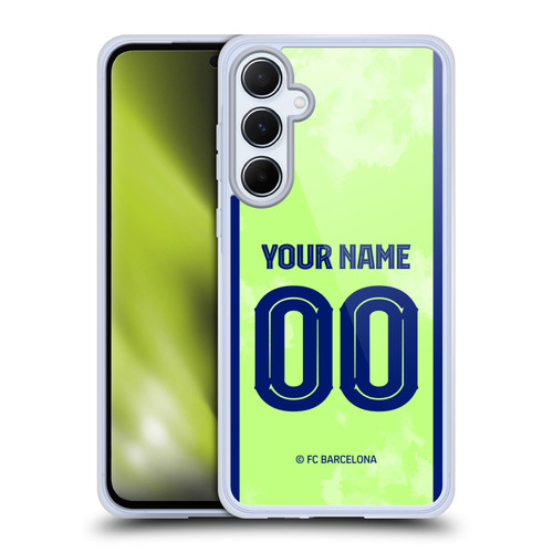Custom Customised Personalised FC Barcelona 2024/25 Kit Third Soft Gel Case for Samsung Galaxy A55 5G