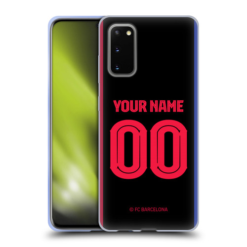 Custom Customised Personalised FC Barcelona 2024/25 Kit Away Soft Gel Case for Samsung Galaxy S20 / S20 5G Custom Customised Personalised FC Barcelona 2024/25 Kit Away Soft Gel Case for Samsung Galaxy S20 / S20 5G