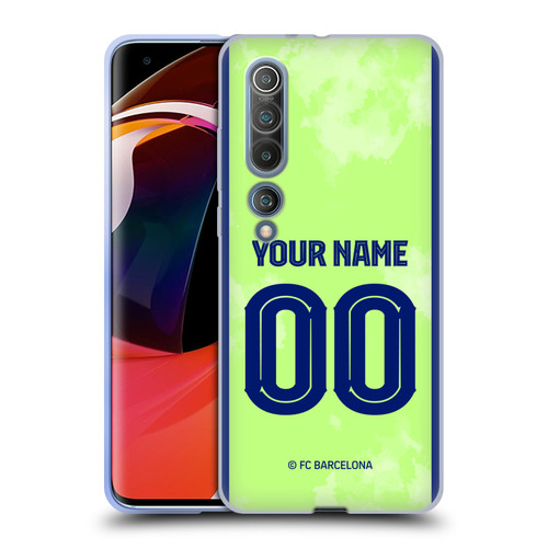 Custom Customised Personalised FC Barcelona 2024/25 Kit Third Soft Gel Case for Xiaomi Mi 10 5G / Mi 10 Pro 5G