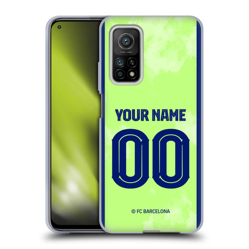 Custom Customised Personalised FC Barcelona 2024/25 Kit Third Soft Gel Case for Xiaomi Mi 10T 5G