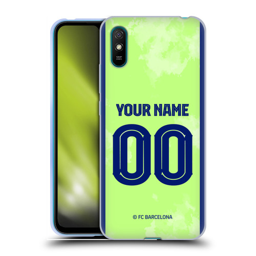 Custom Customised Personalised FC Barcelona 2024/25 Kit Third Soft Gel Case for Xiaomi Redmi 9A / Redmi 9AT