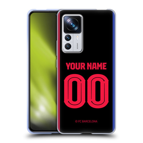 Custom Customised Personalised FC Barcelona 2024/25 Kit Away Soft Gel Case for Xiaomi 12T Pro