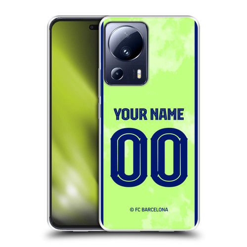 Custom Customised Personalised FC Barcelona 2024/25 Kit Third Soft Gel Case for Xiaomi 13 Lite 5G