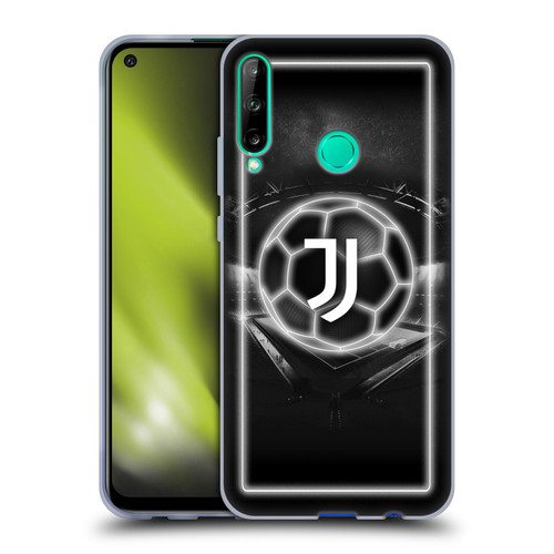 Juventus Football Club Neon Logo Soft Gel Case for Huawei P40 lite E
