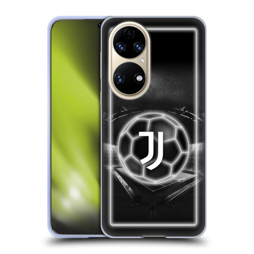 Juventus Football Club Neon Logo Soft Gel Case for Huawei P50