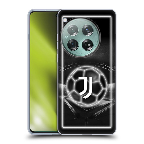 Juventus Football Club Neon Logo Soft Gel Case for OnePlus 12