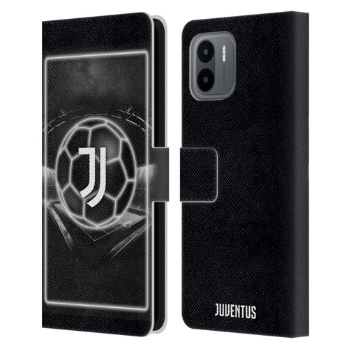Juventus Football Club Neon Logo Leather Book Wallet Case Cover For Xiaomi Redmi A2