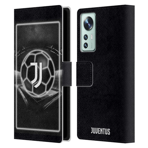 Juventus Football Club Neon Logo Leather Book Wallet Case Cover For Xiaomi 12